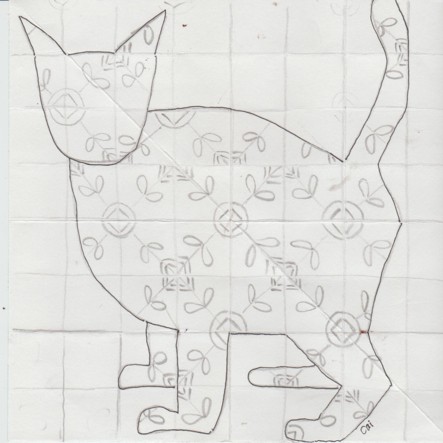 Mosaic Cat Cat Doodles 27 How To Interpret Dreams
