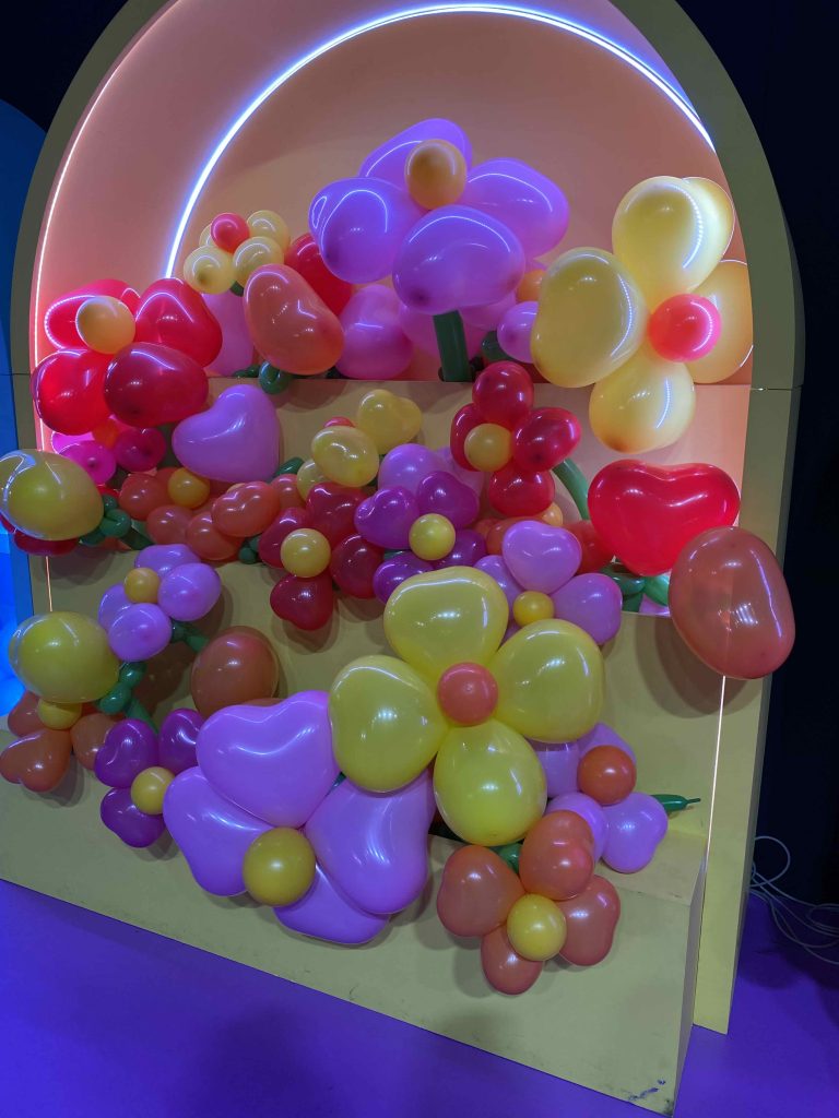 Balloon Flowers of course, at The Flower Bar