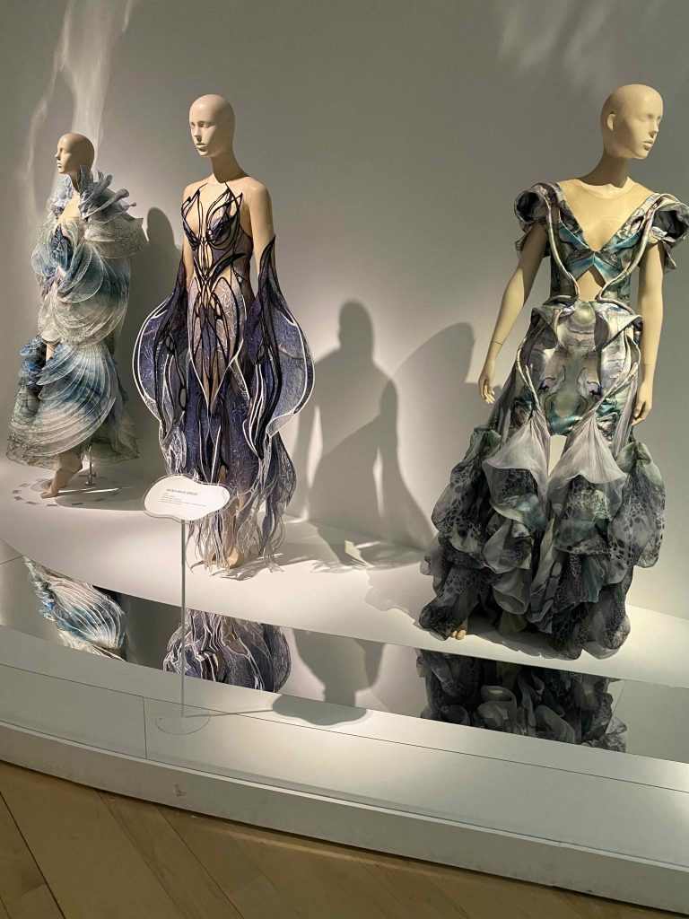Iris van Herpen fashion exhibition Sculpting thr Senses.