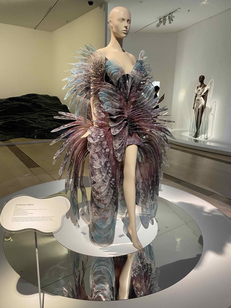 Iris van Herpen fashion exhibition Sculpting the Senses.