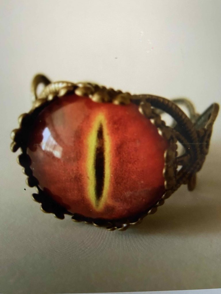 Stone looks like a cat's eye.