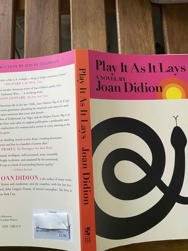 Play It As It Lays by Joan Didion