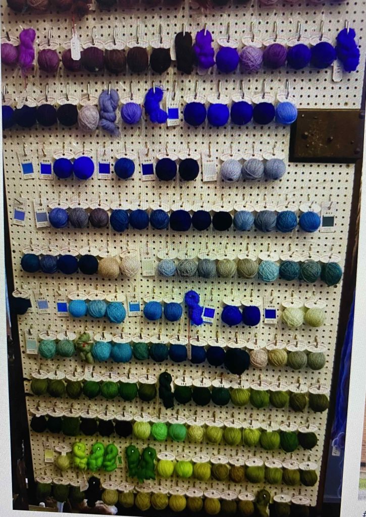 Threads of all colors to match with cloths.