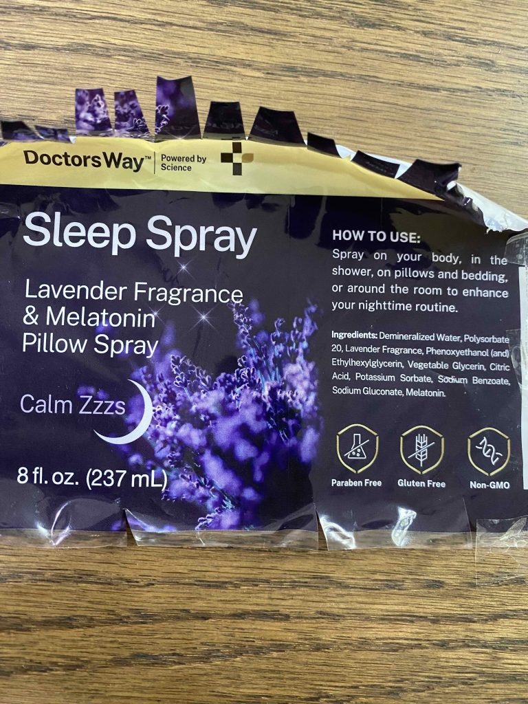 Sleep Spray 1