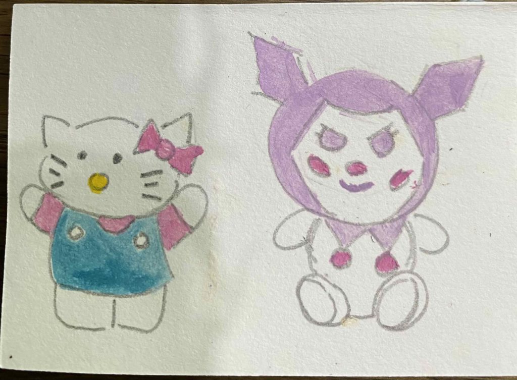 Hello Kitty & Kuromi